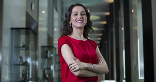 La portavoz de Ciudadanos, Inés Arrimadas, entrevistada por ABC