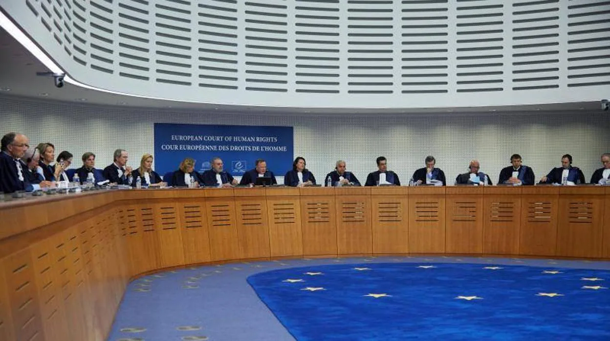 Los magistrados del Tribunal Europeo de Derechos Humanos, en una imagen de archivo
