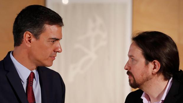 Sánchez e Iglesias dan por rota la negociación tras hablar por teléfono