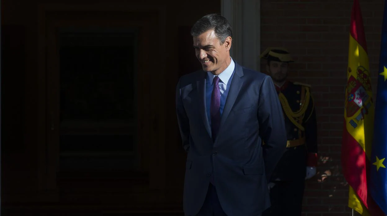 Imagen de archivo del presidente del Gobierno en funciones, Pedro Sánchez, en La Moncloa