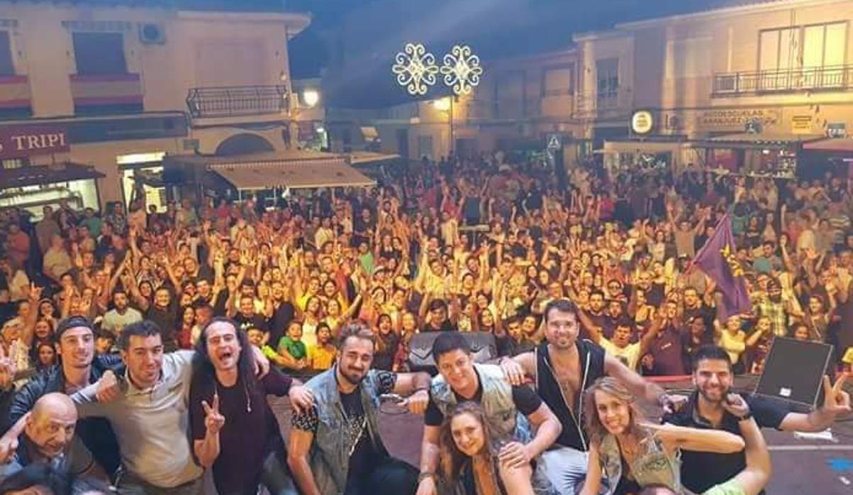 Imagen de un concierto en la plaza de Seseña