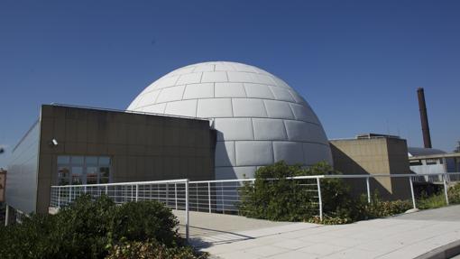 La cúpula del Planetario de Madrid