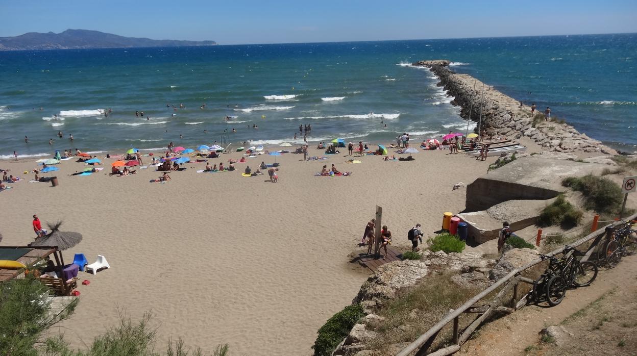 Playa donde se ha producido el ahogamiento