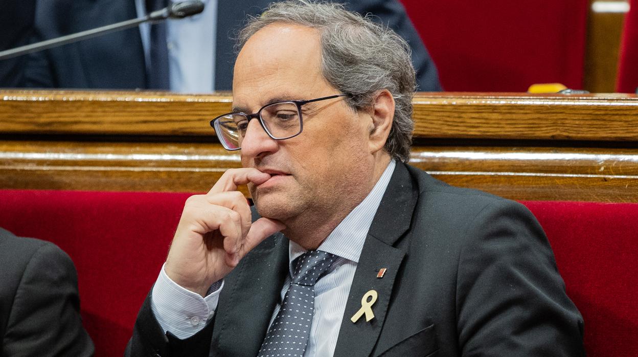 El presidente catalán, el independentista Quim Torra