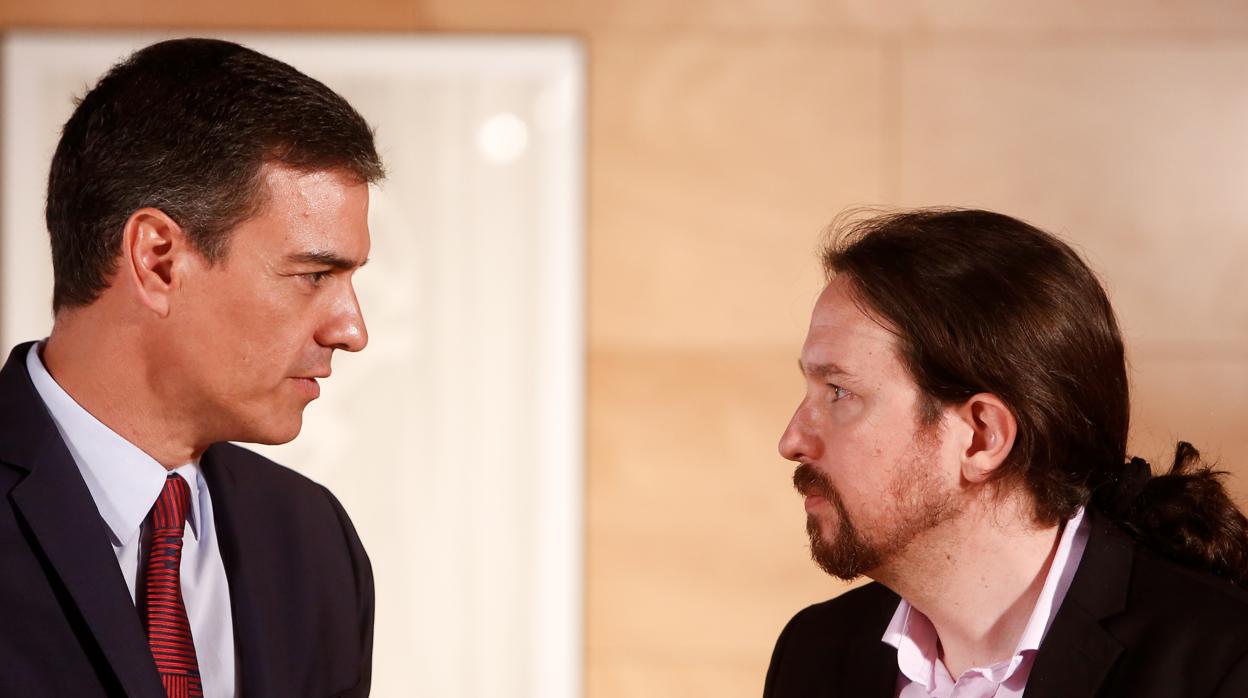 Pedro Sánchez y Pablo Iglesias