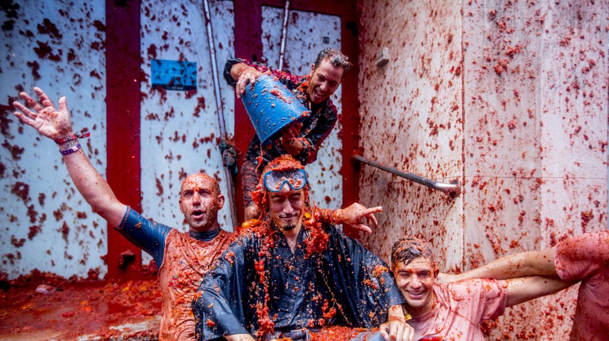 Imagen de archivo de «La Tomatina» en Buñol