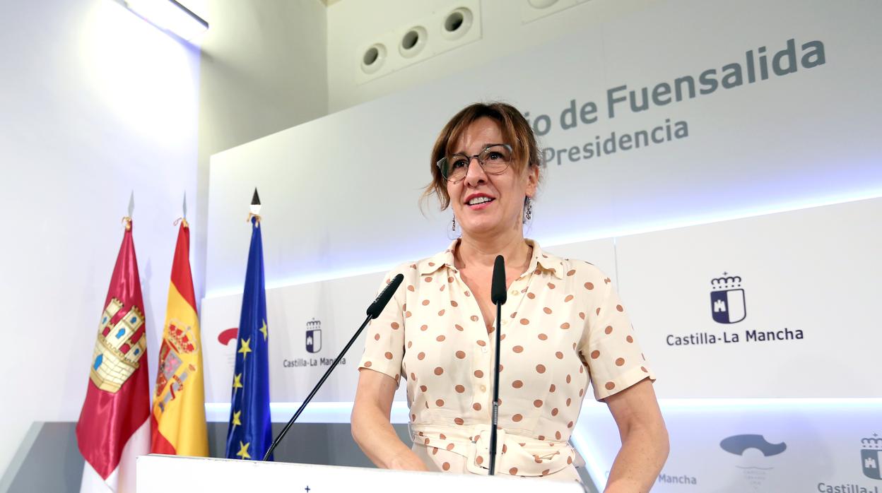 Blanca Fernández, consejera de igualdad y portavoz del Gobierno regional