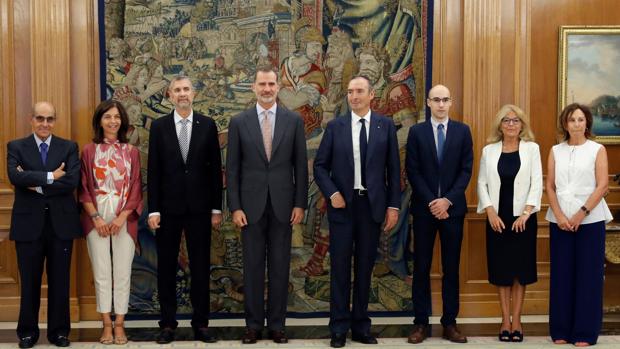 Felipe VI asigna un papel relevante en la lucha contra la despoblación a la Universidad de Burgos