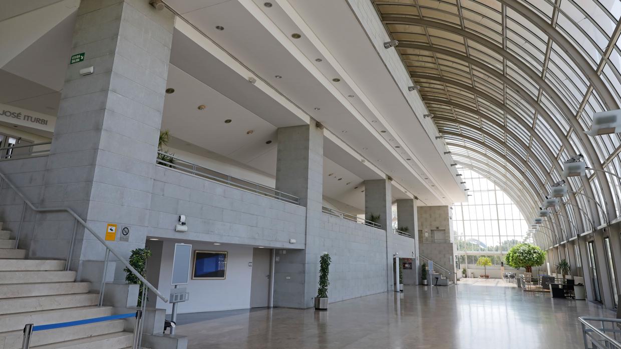 Imagen de las instalaciones del Palau de la Música de Valencia tomada este miércoles