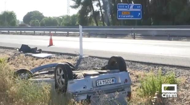 Detienen al conductor que se fugó a pie tras provocar un accidente en Villaluenga de la Sagra