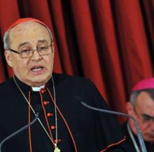 El cardenal cubano Jaime Ortega