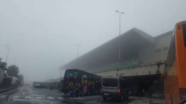 Casi en agosto: lluvias y atasco aéreo en Canarias