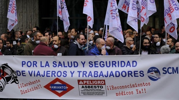 La Fiscalía denuncia a 7 responsables de Metro por la crisis del amianto