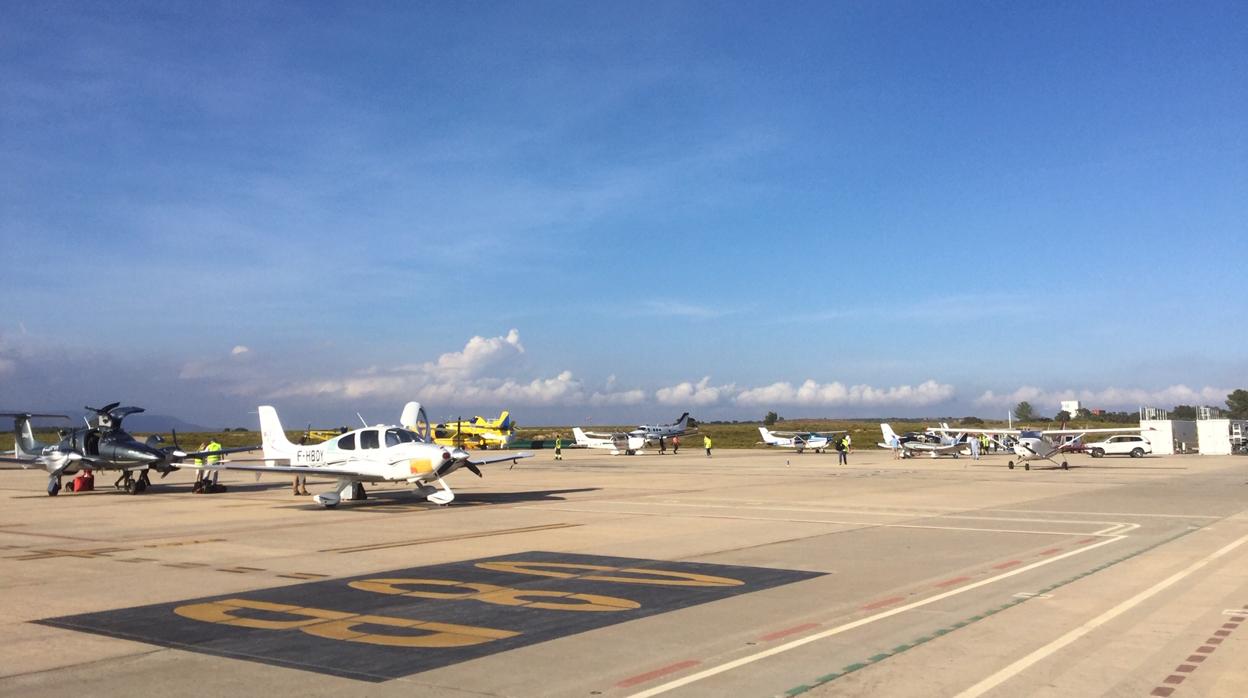 Imagen de las instalaciones del aeropuerto de Castellón