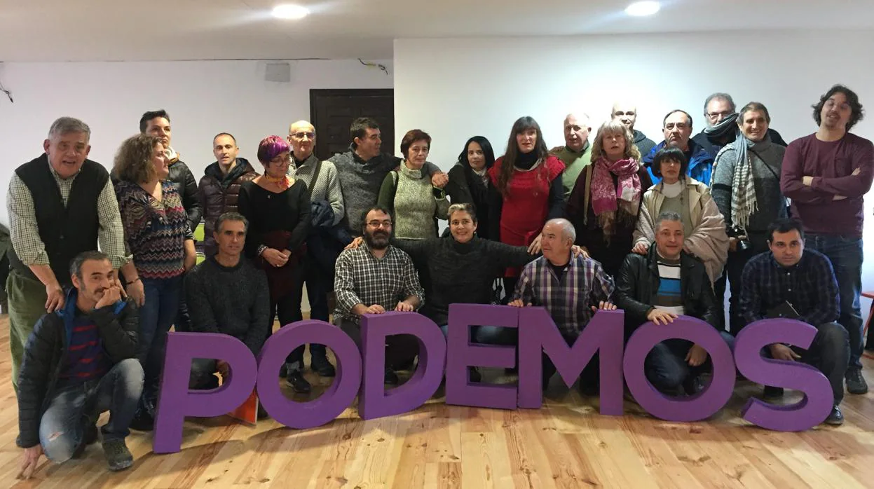Integrantes de Podemos en 2017