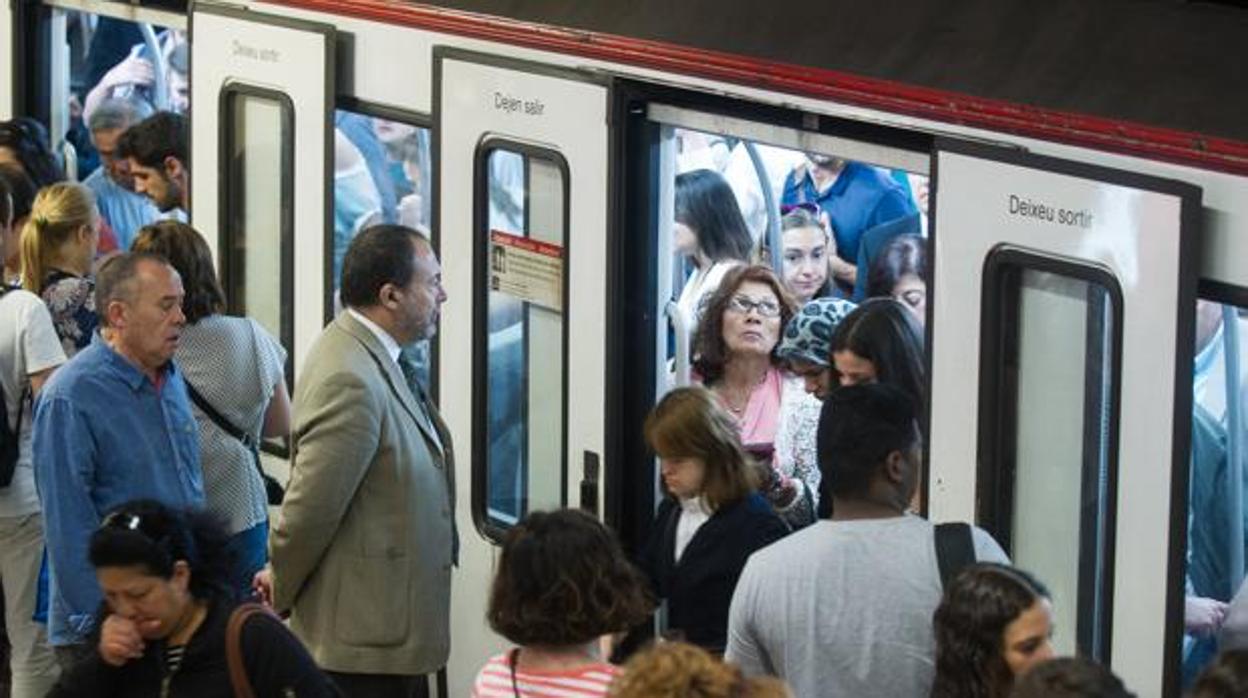 El metro de Barcelona, en una imagen de archivo