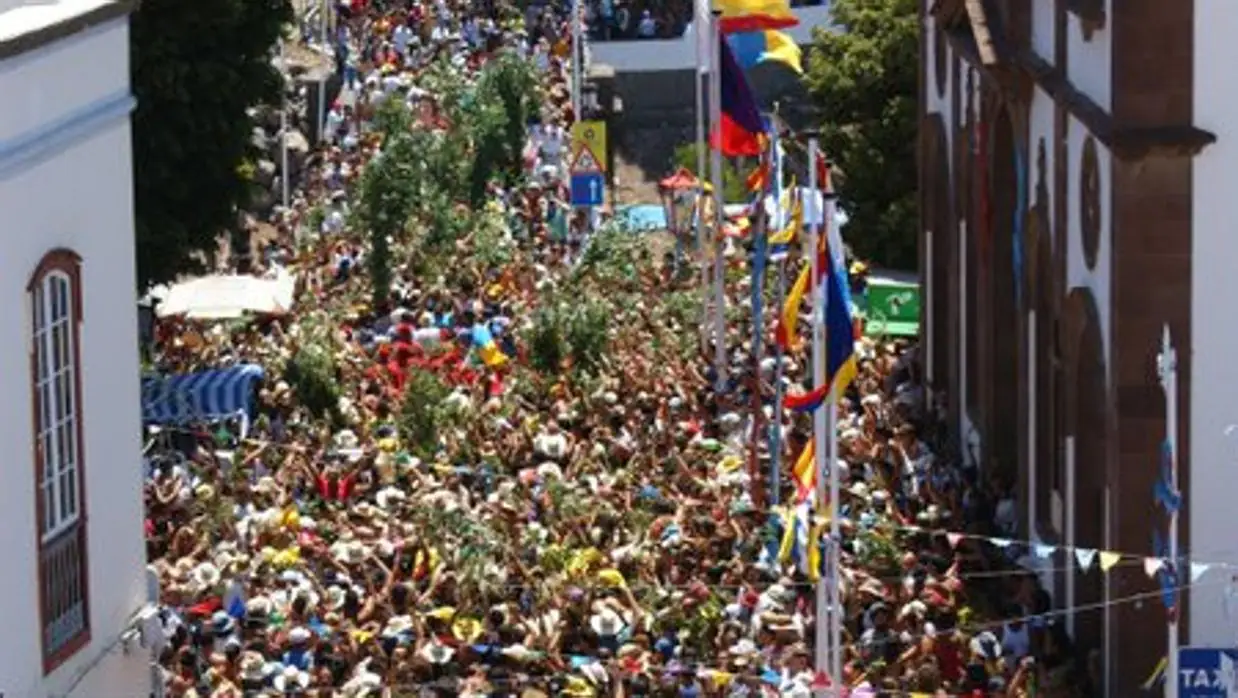 Canarias celebra «La Rama», este año como fiesta de Humanidad