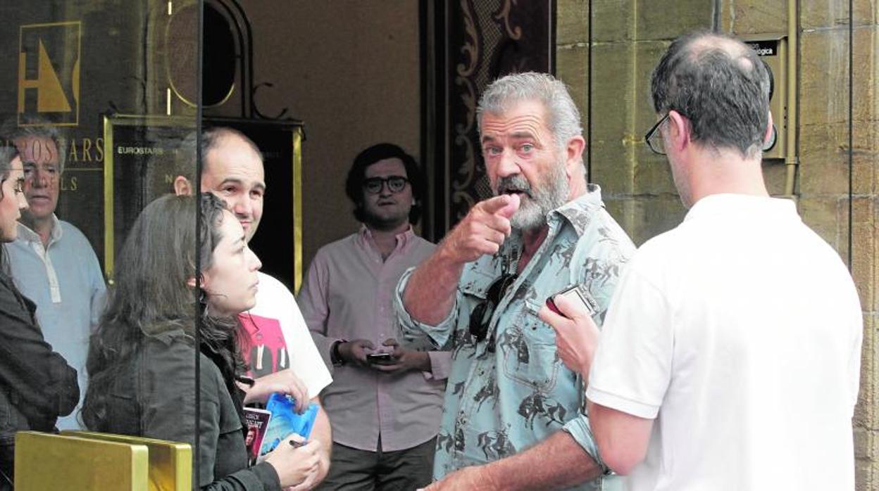 Mel Gibson, en Oviedo