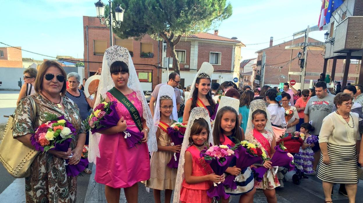 Reina y damas de Valmojado, en una imagen de archivo