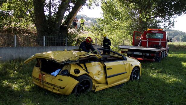 El contraanálisis confirma que el conductor del accidente de Galisancho consumió alcohol y drogas