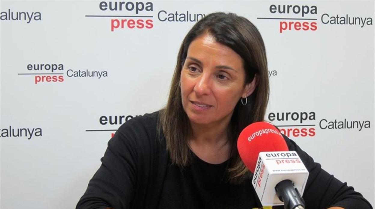 La consejera de la Generalitat, Meritxell Budó, en una entrevista de Europa Press