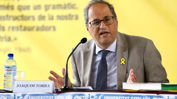 Quim Torra: «Debemos volver a arriesgar, lo volveremos a hacer»