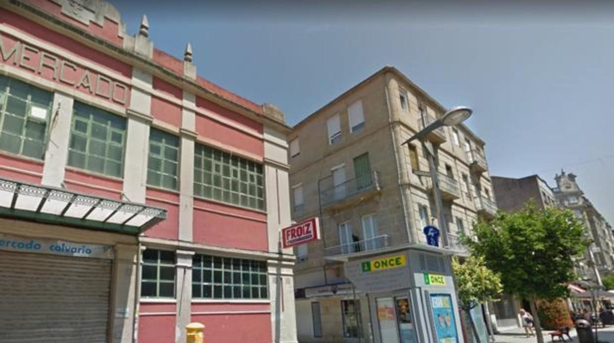 El barrio del Calvario, en Vigo, donde se produjeron los hechos