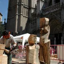Toledo volverá a acoger una edición internacional de talla en madera con motosierra