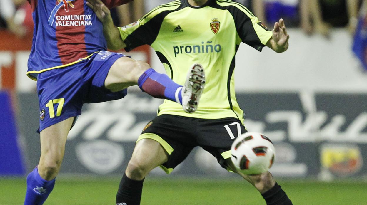 Imagen del partido Levante-Zaragoza, jugado en 2011