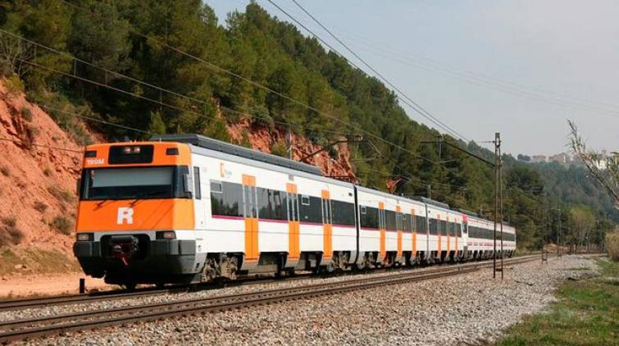 Un tren de Rodalies en una imagen de archivo