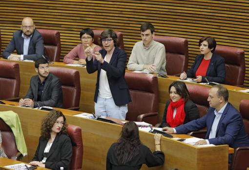 Pilar Lima, en las Cortes Valencianas