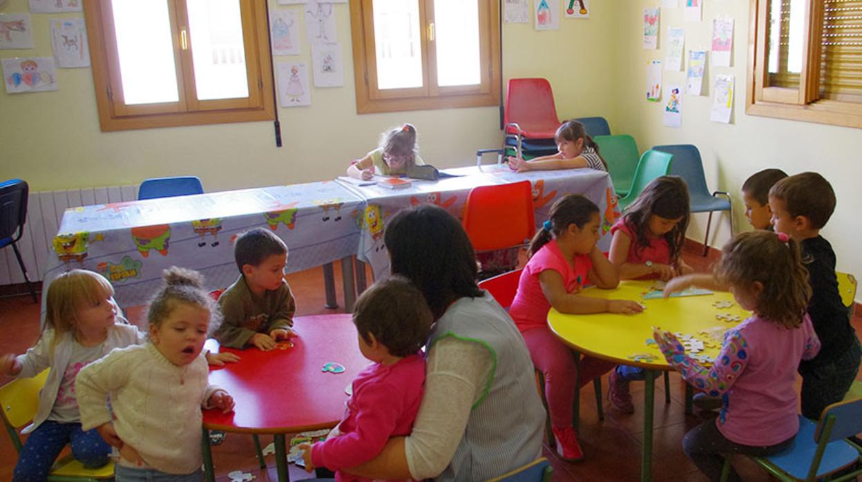 Los niños de la guardería (Archivo)