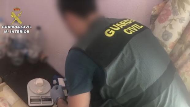 La Guardia Civil desarticula una red de narcotraficantes en la provincia de Huesca