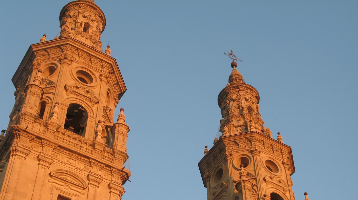 Torres de la concatedral de Logroño