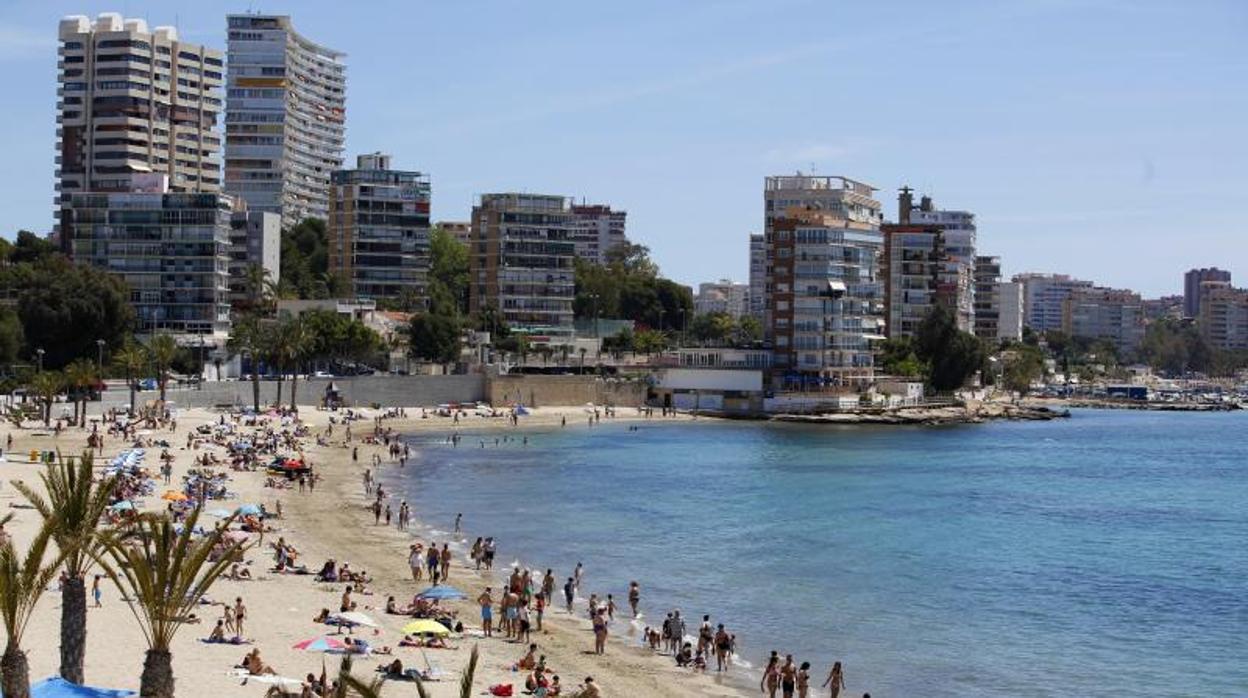 Playa de la Albufereta de Alicante