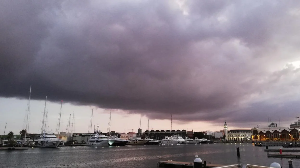 Imagen tomada en el puerto de Valencia
