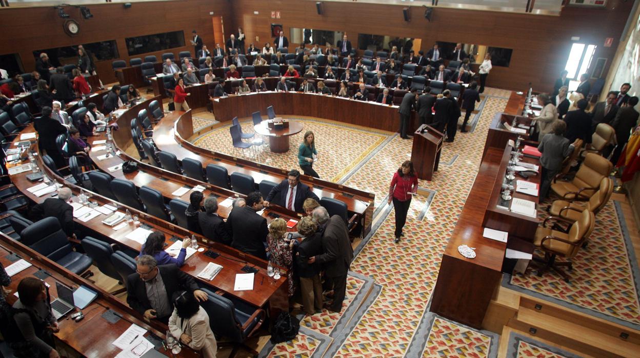 La Asamblea de Madrid en una imagen de archivo