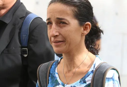 Patricia Ramírez, madre del niño Gabriel Cruz, llega a la Audiencia Provincial de Almería, en la segunda sesión del Juicio contra Ana Julia Quezada