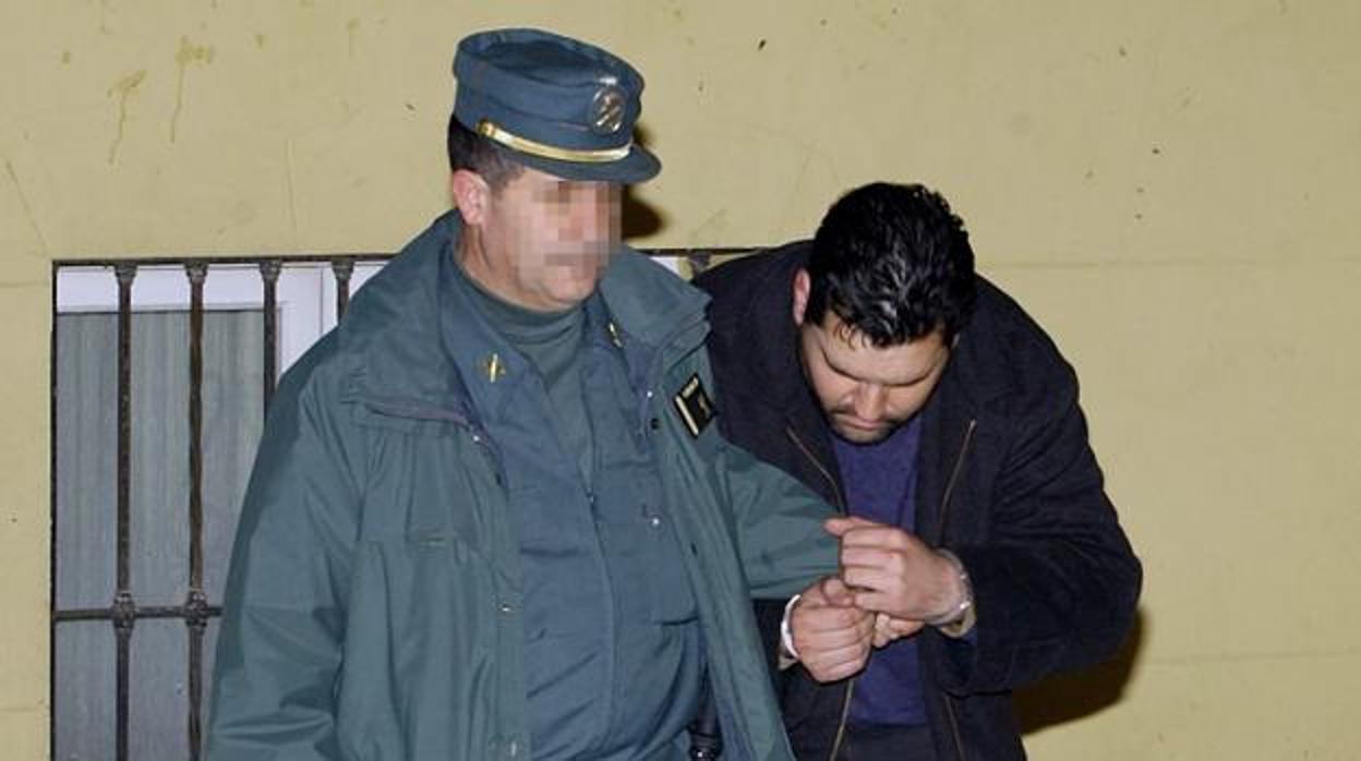 Imagen del preso en la Audiencia Provincial de Málaga, en 2005