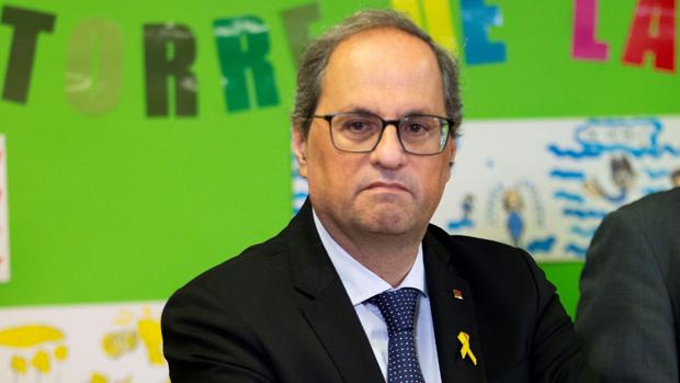 El TSJC tramitará la petición de recusación de Torra al tribunal que le juzgará por los lazos amarillos