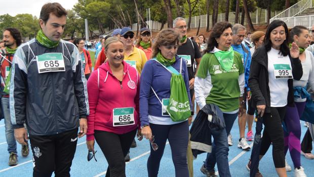 Medio millar de participantes en la IV Marcha Contra el Cáncer de Toledo