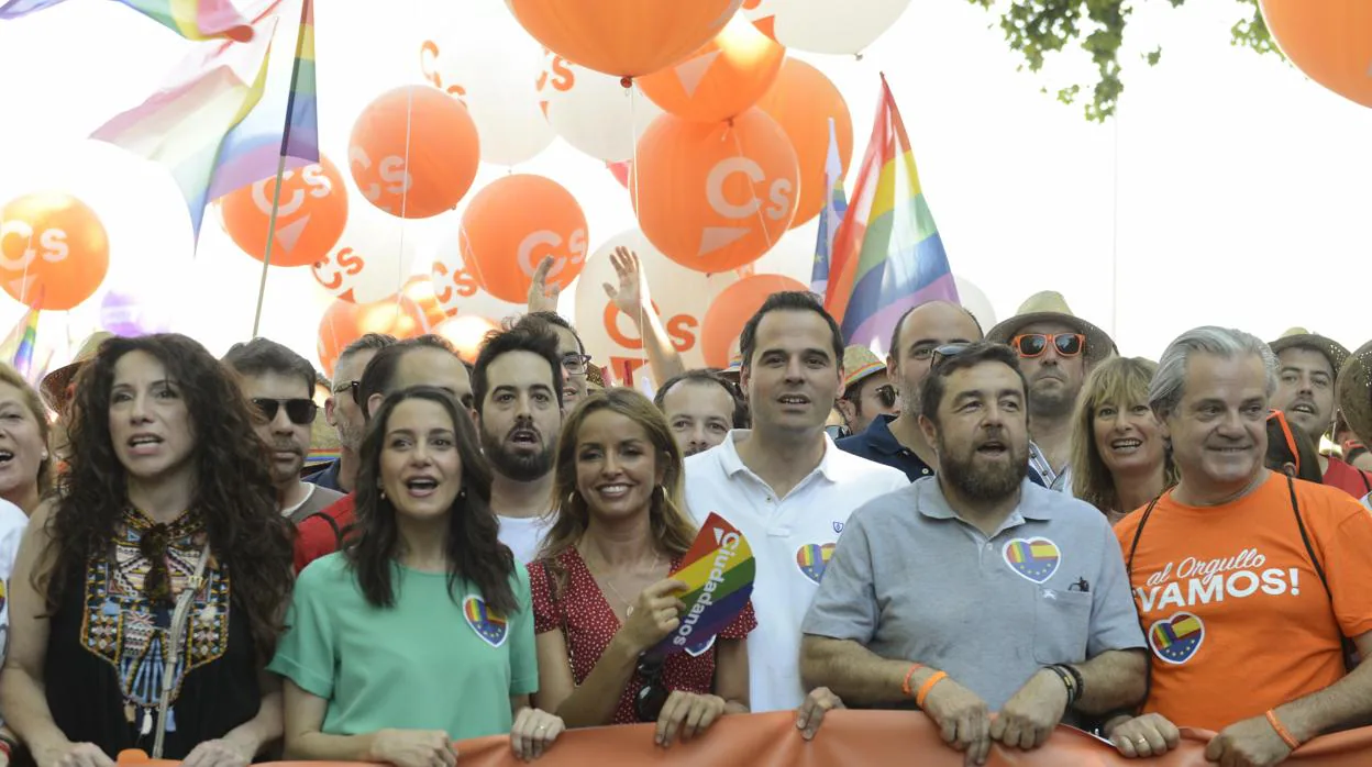 Ignacio Aguado en el Orgullo Gay 2019 en Madrid
