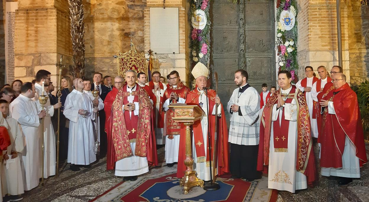 La ceremonia de apertura del Año Jubilar en Urda el domingo pasado