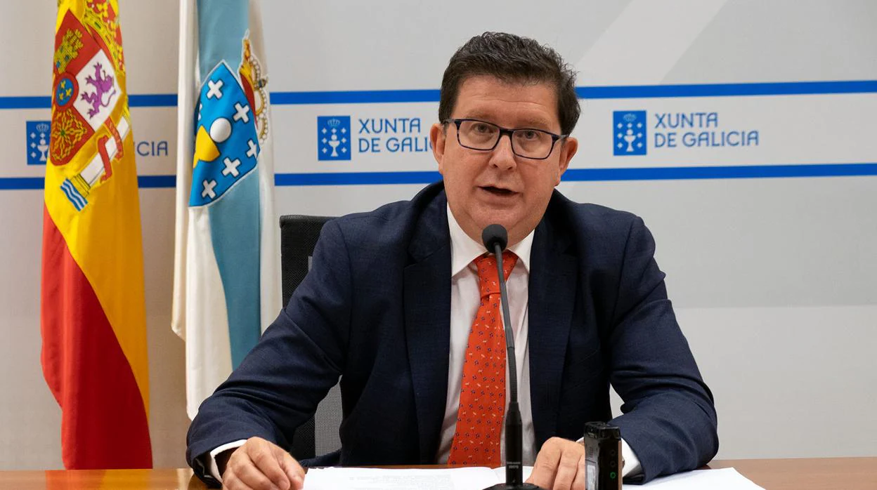 El director general de la Función Pública, José María Barreiro, este miércoles en rueda de prensa