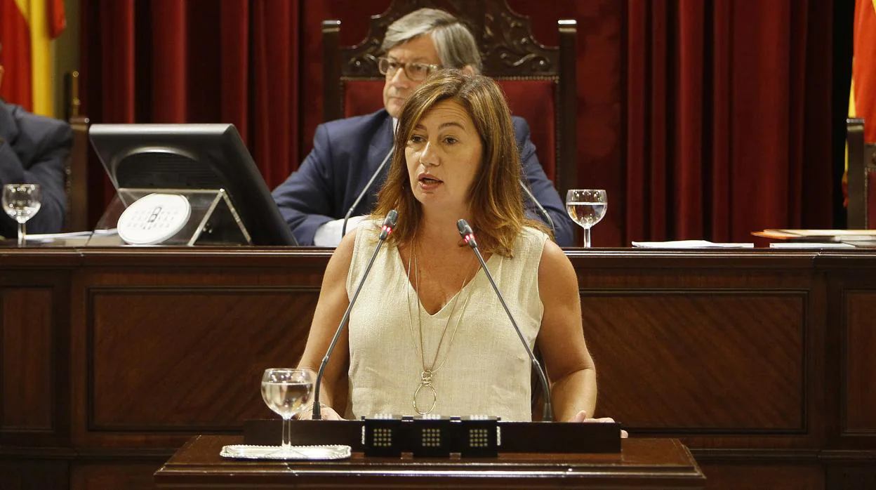 La presidenta del Gobierno de las Islas Baleares, Francina Armengol