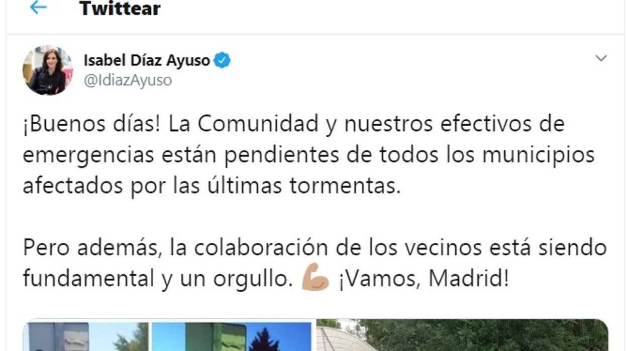 Ayuso «copia» el «¡vamos!» electoral de Ciudadanos