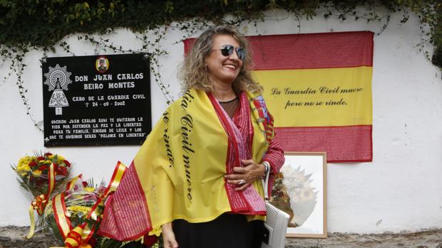 La viuda de un guardia civil asesinado por ETA niega el saludo a María Chivite: «No es bienvenida»