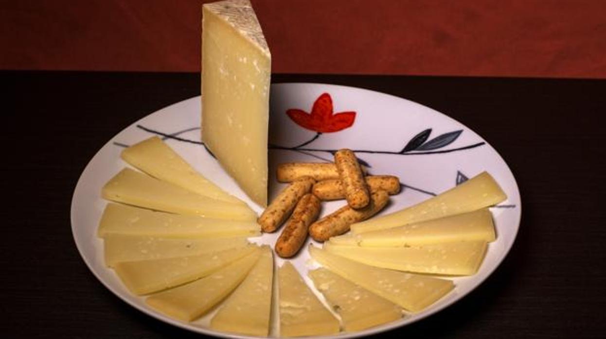 Una muestra de queso c omo el que se podrá degustar en «Sabores del Quijote», en Calzada de Calatrava