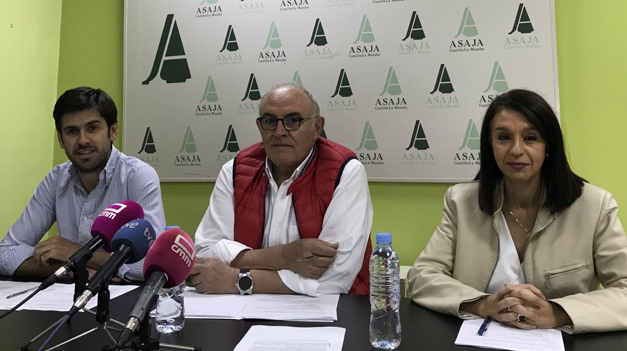 José María Fresneda, en la rueda de prensa