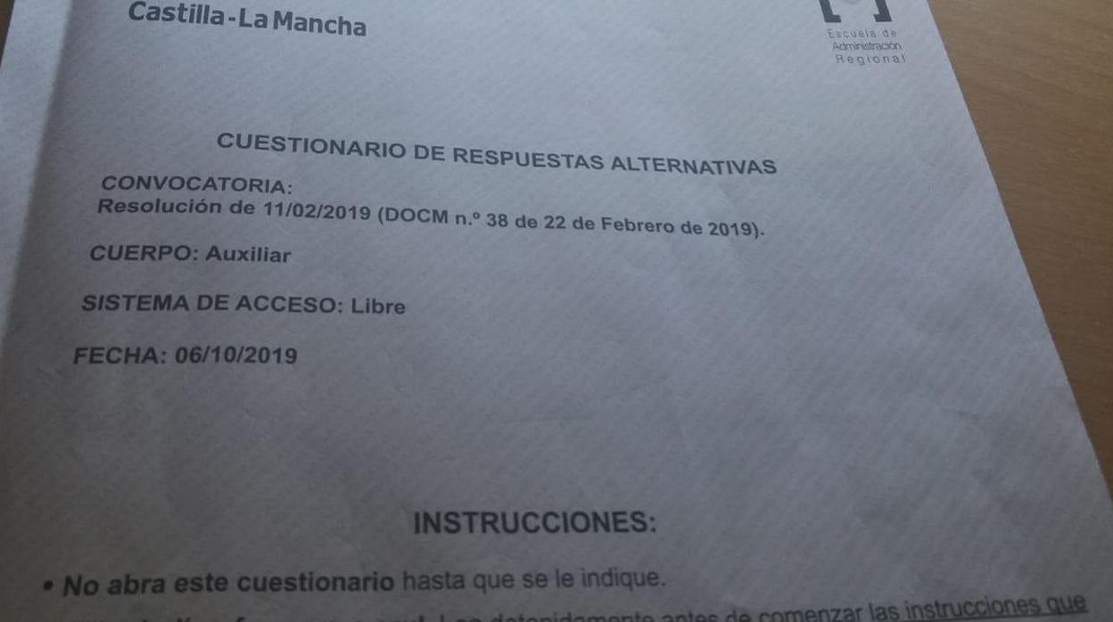 ¿Aprobaría usted este examen de la Junta de Comunidades sobre Castilla-La Mancha?